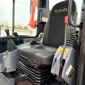 Excavadora de cadenas mini Kubota KX163 usada de 6 toneladas con motor, bomba y caja de cambios - Máquina de construcción de segunda mano - Product Image 6