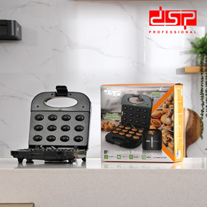 DSP Mini Waffle Maker KC1329 Non-Stick <b>Plates</b> Household Electric With Mechanical Control - Product Image 3
