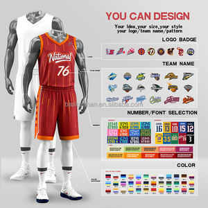 Conjunto de <span class=keywords><strong>Camiseta</strong></span> y Pantalones Cortos de <span class=keywords><strong>Baloncesto</strong></span> con Diseño Personalizado del Equipo de España, Logotipo y Números, Uniformes de <span class=keywords><strong>Baloncesto</strong></span> Personalizados al por Mayor - Product Image 4