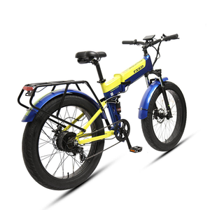 Vélo électrique pliable TXED à moteur 48V 500W et batterie lithium 48V 13Ah, idéal pour de longues distances – Vélo électrique pliant <span class=keywords><strong>compact</strong></span> à pneus larges, en promotion - Product Image 3