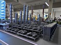 Maqueta Arquitectónica Industrial Directa de Fábrica para el Recinto de una Empresa de Manufactura