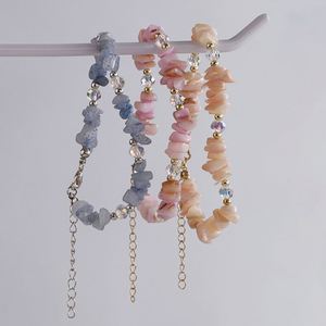 Nouveau 2024 bord de mer gravier étoile de mer conque coquille Bracelet voyage petit homard frais fermoir Bracelet bijoux - Product Image 3