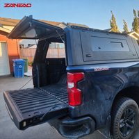 Capot de camionnette en alliage d'aluminium robuste avec porte-bagages pour GWM King Kong Cannon