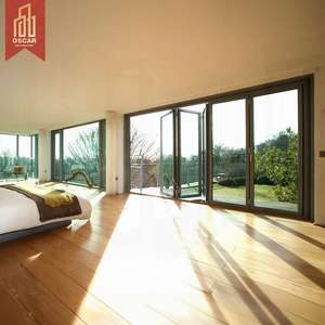 Puertas plegables correderas Onal Garaje Almacén Uso industrial Flexible Ajustable Durable Conveniente Fácil instalación Puerta plegable - Product Image 2