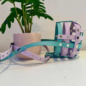 Aangepaste Gepersonaliseerde Pvc Gecoate Hond Snuit Open Neus En Traktatie Gat Voor Gevoelige Honden Gemaakt Van Duurzaam Plastic - Product Image 6