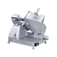 Trancheuse à viande électrique semi-automatique de comptoir CS-250 Deluxe, robuste, 250 mm, 10 pouces, lame italienne, alliage d'aluminium durable