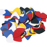 Wholesale 0.46mm Electric Bass Guitar Picks Universal Multiple Random Colors Stringed Instruments Parts & Accessories