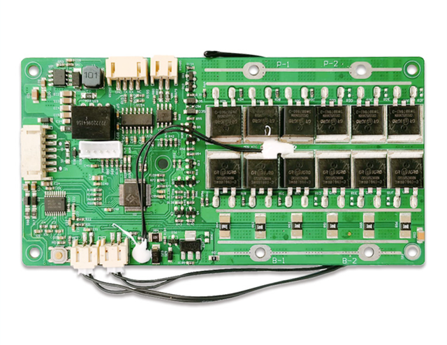 4S 5S 50A 12V Lithium LiFepo4 BMS BQ Chips PCM-L05S50-K17 Smart BMS Support 232 RS485 Communication