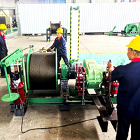 Treuil Électrique Minier JTK 30KW Capacité 2 Tonnes pour Manutention de Matériaux et Personnels dans les Puits Verticaux d'Extraction d'Or