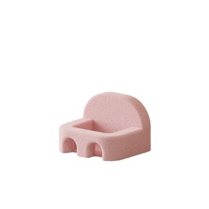 Chaise bébé en forme de pomme rose avec mousse compressible, tissu éponge à haute élasticité, portable et multifonctionnelle, de 0 à 12 mois - Product Image 5