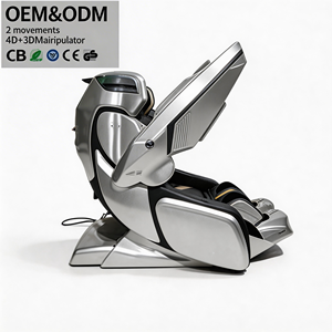 Poltrona Massaggiante Commerciale H a Gravità Zero per Tutto il Corpo, OEM, Commercio all'Ingrosso, Terapia Shiatsu, Riscaldamento, Airbag, Rullo Plantare, Controllo tramite APP - Product Image 3