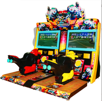 Promotion : Machine de jeu d'arcade simulateur de conduite et de tir, écran LCD 52 pouces, lecteur de carte intelligente, à monnayeur, 1-2 joueurs, usage domestique