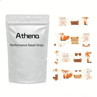 Bandes nasales anti-ronflement Athena sans latex, hypoallergéniques, pour le sommeil, le sport et la performance, favorisant la respiration nasale