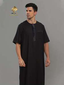 HARAMAIN Nueva ropa musulmana marroquí para hombre hecha con algodón puro de Corea, cómoda y de alta calidad. - Product Image 6