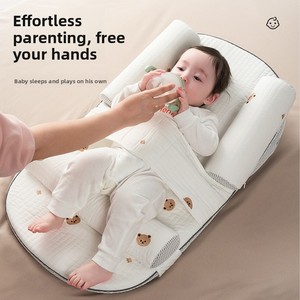 Almohada Inclinada Anti-Asfixia para Bebés Recién Nacidos, Cojín Ajustable de 0-30 Grados para Prevenir Regurgitaciones, Dormir y Alimentar - Product Image 3
