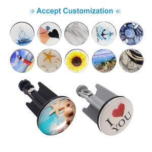 GUIDA 1380074D Tapón de drenaje de <span class=keywords><strong>lavabo</strong></span> emergente ABS de aleación de zinc de estilo europeo - Product Image 6