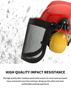 Đầu gắn lâm nghiệp Mũ bảo hiểm với công nghiệp Visor Mặt bìa Hàn lá chắn cho làm vườn cắt bảo vệ cá nhân làm việc bánh - Product Image 5