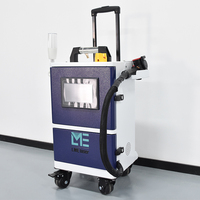 Machine de nettoyage laser à impulsions JPT 200W 300W 500W pour métal, pierre, bois, élimination de la rouille et de la peinture, refroidissement par air, anti-graffiti