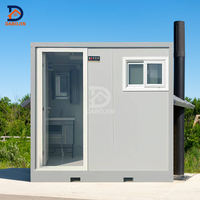 Toilettes portables, maison préfabriquée en conteneur, toilettes mobiles, toilettes publiques extérieures, cabine de salle de bain modulaire