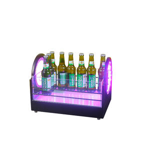 Design moderne 5L 12L LED refroidisseur de vin en fer lumineux portable seau à glace en métal pour les fêtes de bar baignoires panier de bouteille cadeau - Product Image 3