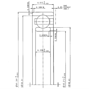 Rodamiento Flexible de Bolas para Reductor de Velocidad F25, Sellado Abierto, Acero al Carbono P4, Fabricado en China - Product Image 1