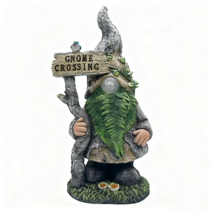 Esculturas únicas <span class=keywords><strong>de</strong></span> resina para exteriores, decoración <span class=keywords><strong>de</strong></span> Gnomo colgante para patio <span class=keywords><strong>de</strong></span> <span class=keywords><strong>jardín</strong></span> - Product Image 5