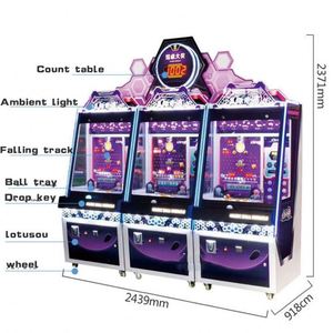 เครื่องเล่นเกมอาร์เคดแบบหยอดเหรียญ Super Jackpot Indoor Magic Ball พร้อมตู้แลกของรางวัล  ทำจากโลหะและพลาสติก  ใช้กับเหรียญ  ภาษาอังกฤษ  110/220V - Product Image 6