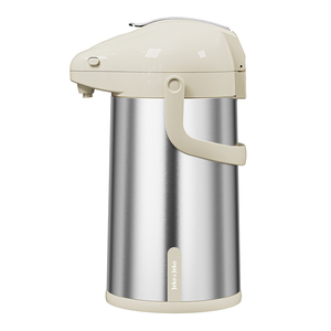 Jarra Térmica <span class=keywords><strong>Jeko</strong></span>&<span class=keywords><strong>Jeko</strong></span> de 3L con Recubrimiento de Vidrio Rojo, Dispensador de Café con Bomba, Regalo Empresarial, Botella de Vacío - Product Image 3