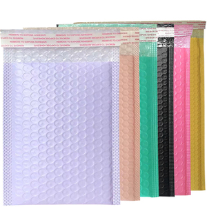 Bolsas de correo Correo Autoadhesivo púrpura Sobre impreso personalizado Embalaje Envío Resistencia a los golpes Paquete de burbujas Mailer - Product Image 3