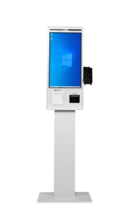21.5 23.8 27 32 Inch OEM ODM Self Odering Kiosk Restaurant Kiosk With Slim Stand - Product Image 5