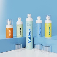 Bouteille de spray cosmétique en plastique PET personnalisée OEM ODM, bouteille de spray hydratant, bouteille de spray à fine brume, 50 ml, 100 ml, 150 ml, 180 ml