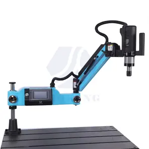 Fully Automatic M6-M36 Touch Screen Electric Tapping Machine CNC Tap Collets Threading Machine Factory
