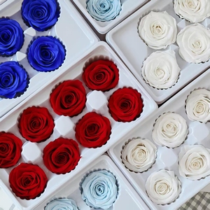 Venta de Fábrica: Rosas Eternas de Alta Gama, 8 Piezas/Caja, Regalos para el Día de San Valentín, Novias, Amantes, Parejas, Materiales Hechos a Mano - Product Image 3