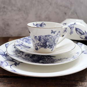 Exquisite European Rose Full Flower Coffee <b>Set</b> Ceramic <b>Tea</b> <b>Set</b> Afternoon <b>Tea</b> Coffee Cup <b>Set</b> - Product Image 6