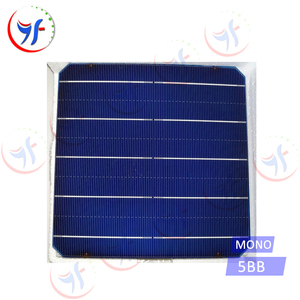 20.5% 5W monocristallino wafer <span class=keywords><strong>di</strong></span> <span class=keywords><strong>silicio</strong></span> 6 pollici cella solare - Product Image 2