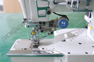 Machine à coudre interlock à lit cylindrique à entraînement direct GC600-01CB-PUT-DD de bonne qualité avec coupe-fil pneumatique automatique - Product Image 4