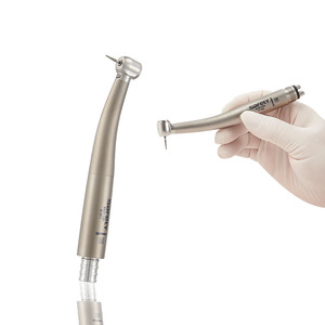 Attacco rapido in titanio ad alta velocità manipolo dentale turbina germania cuscinetti in ceramica con LED in fibra ottica - Product Image 5