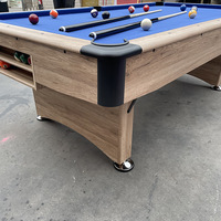 PINJIAN Table de Billard Pliante 7 pieds Nouveau Design, Table de Snooker et Billard d'Intérieur pour Divertissement à Domicile