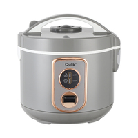 Oulik – Cuiseur à riz électrique intelligent et automatique de 1,5 L, blanc, avec cuve antiadhésive et chauffage par le bas, 400-1000W, pour usage domestique (vente en gros)
