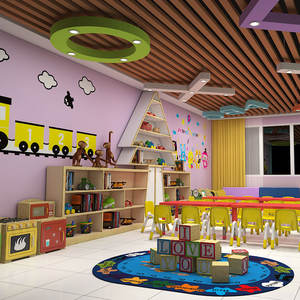 Moetry Design d'intérieur préscolaire moderne pour 24 enfants Configuration de salle de classe de maternelle Équipement de mobilier entier - Product Image 3