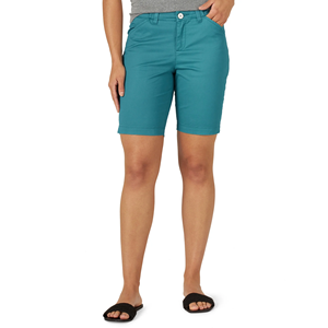 Short en tissu chino de couleur unie à design personnalisé pour femmes Pantalon court en tissu chino avec logo personnalisable directement de l'usine du Bangladesh - Product Image 4