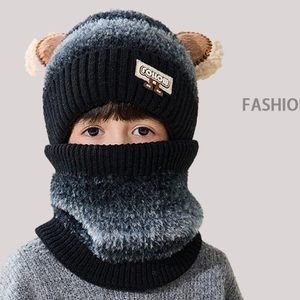 Set di Cappello e Scaldacollo in Maglia di Pile per Bambini, Personalizzabile con Logo, per Ragazzi e Ragazze 4-12 Anni, 17 Anni di Esperienza di Fabbrica - Product Image 4