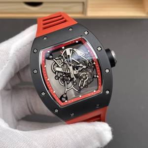 New upgraded version RN 055 model, black ceramic case, 13.5 mm thick, comfortable, shock-resistant, durable, men's <b>watch</b> - Product Image 2