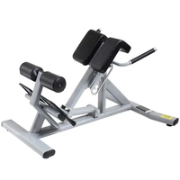 Banc de musculation robuste Roma réglable pour exercices abdominaux et dorsaux, équipement professionnel