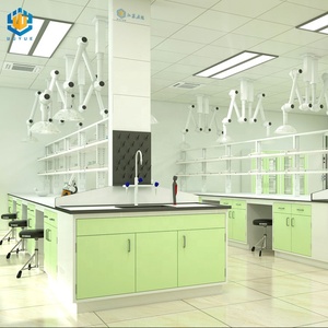 La escuela laboratorio muebles banco de <span class=keywords><strong>trabajo</strong></span> de biología mesa de laboratorio con fregadero - Product Image 5