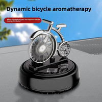 Voiture de luxe tableau de bord décoration énergie solaire dynamique vélo parfum parfum Premium voiture intérieur accessoire