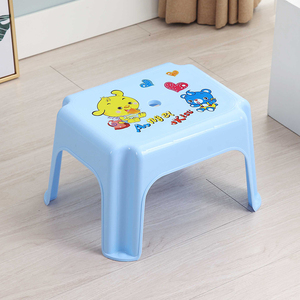 Taburete de Baño de Plástico Grueso para Adultos y Niños, Pequeño, Resistente, Colorido, Apilable - Product Image 6