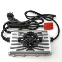 Chargeur de batterie au lithium 480W, étanche IP65, efficacité 90%, faible bruit 45dB, facteur de puissance 0.99, température de fonctionnement