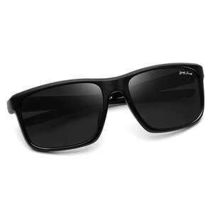 Lunettes de soleil rectangulaires grises Jack, verres polarisés UV400 TAC, unisexe, monture complète, lunettes de sport pour la conduite 1313 - Product Image 2