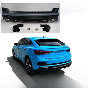 Pare-chocs arrière <span class=keywords><strong>RSQ3</strong></span> avec diffuseur pour <span class=keywords><strong>Audi</strong></span> Q3 2019-2024 modèle <span class=keywords><strong>sportback</strong></span> - Product Image 1
